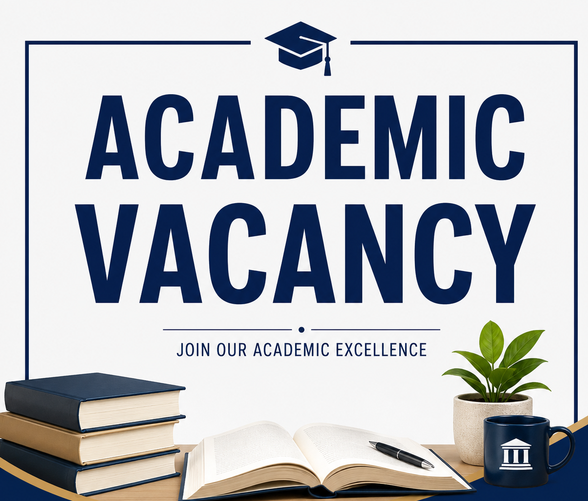 Academic Vacancies (Deadline: 09 Aug 2026)